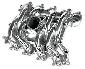 54060 ford mustang 1996-2004 4.6l 2-v typhoon intake manifold polished