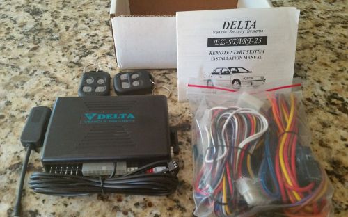 Delta ez start - remote car starter