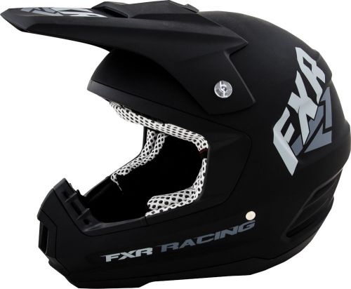 Fxr torque race helmet black matte