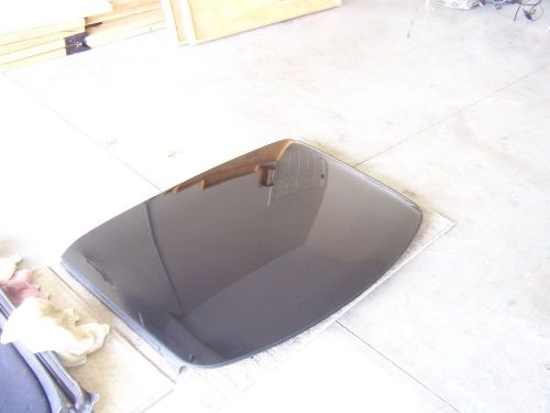 1989 to 1996 corvette solid black fiberglass targa top roof panel