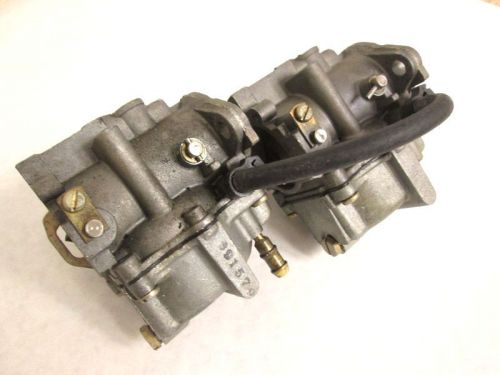 0391580 0391579 johnson evinrude upper lower carburetor assembly