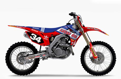 Honda lucas oil graphics kit crf250 (14-16) crf450 2013 2014 2015 2016 n40-1700