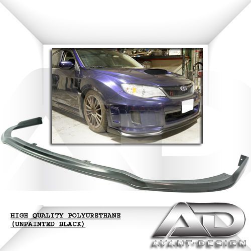 2011-2014 impreza wrx sti c2 type-2  front spoiler lip kit polyurethane