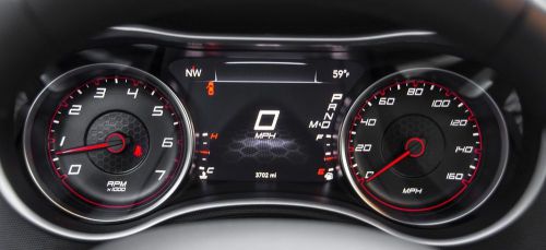 Us speedo dodge charger r/t gauge faces for 2015 to 2016 standard