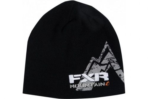 Fxr premium beanie cap hat- mountain black - new with tags