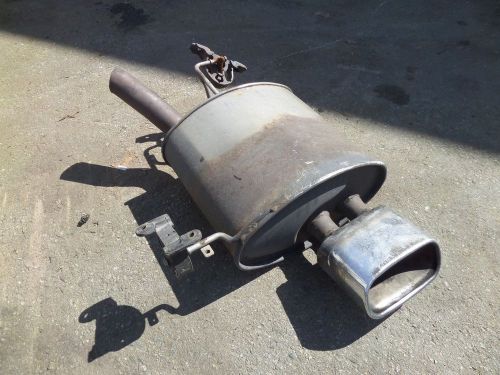 Bmw x5 left 4.6is exhaust muffler e53 00-06 oem