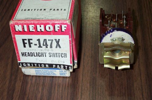 1965 1969 ford mercury bronco truck  head  light  switch c5tz-11654-b nors