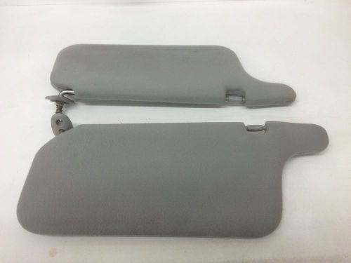 Sun visors ~ 96 97 98 99 00 honda civic sunshade lh driver &amp; rh passenger grey