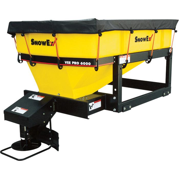 Snowex vee pro poly hopper spreader -1.0 cu. yard capacity #sp-6000