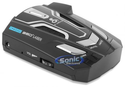 New! cobra spx-5500 ultra-high performance radar/laser detector