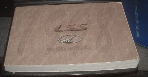 1998 oldsmobile delta 88 lss owner manual and cover