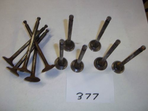 (#377) valves  1933-48 willys exhaust  &amp;  intake