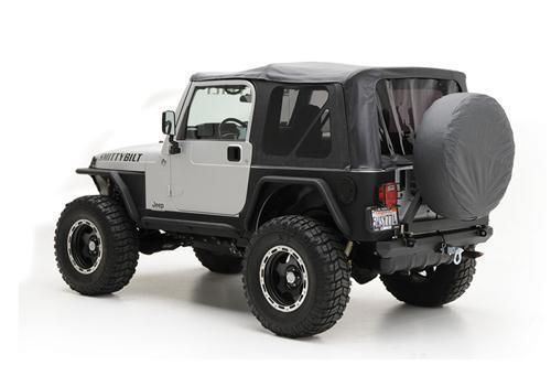 Smittybilt replacement soft top with tinted windows 9075235