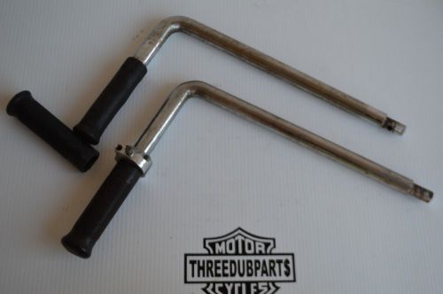 Old school chopper springer sugar bear 2 piece handlebars grips