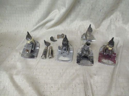 Porsche 914 set of assorted door lock pieces for parts