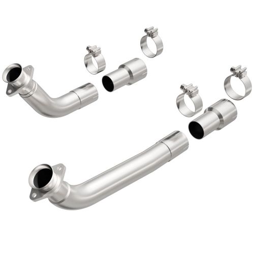 Magnaflow performance exhaust 16443 tru-x; stainless steel crossover pipe