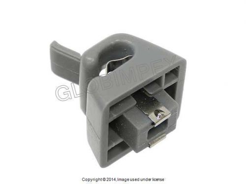 Mercedes w123 w124 w126 w201 (77-95) gray sun visor clip (1) ziegler + warranty