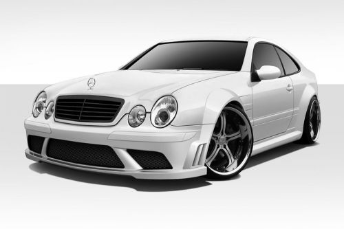 1998-2002 mercedes clk w208 duraflex black series look wide body kit 8pc