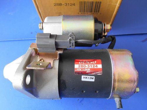 Sentra 1991-1994 &amp; nx 1.6 1991-1993 remanufactured denso starter motor 280-3124