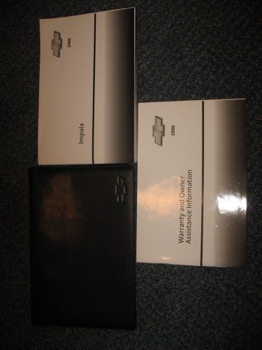 2006 chevrolet impala owners manual