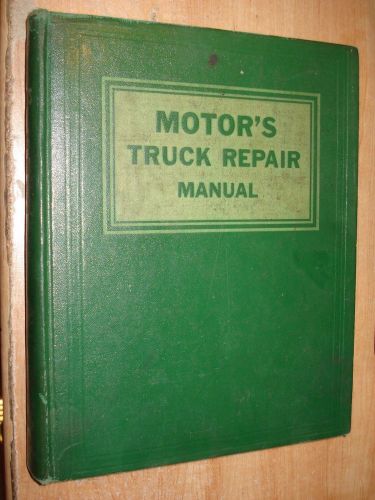 1952-1959 truck service manual shop book ih mack dr chevy ford dodge 58 57 56 55