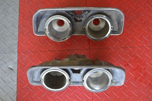 2 used 1968 dodge charger tail light housings, 1 lh, 1 rh