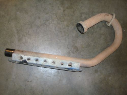 03 yamaha 250 beartracker bear tracker front muffler exhaust header pipe 94-04