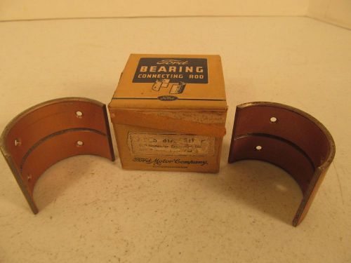 Ford connecting rod bearing 81a-6211- p 1 pair nos