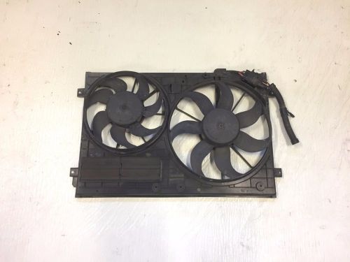 09-2013 vw passat cooling radiator fan fans oem