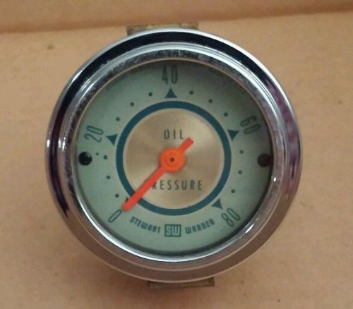 Stewart warner oil pressure gauge