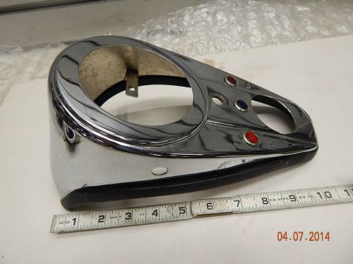 Custom speedometer dash cover harley sportster fatbob gas tank conversion electr