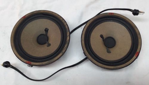 W123 oem front speakers, pair