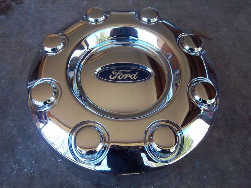 2005-13 ford f350 f450 sd dually rear chrome center cap **5c34-1a096-ec or xc**