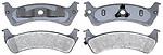 Raybestos sgd667am rear semi metallic pads