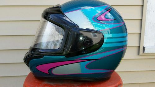 Vintage 1996 polaris snowmobile helmet.  adult size large