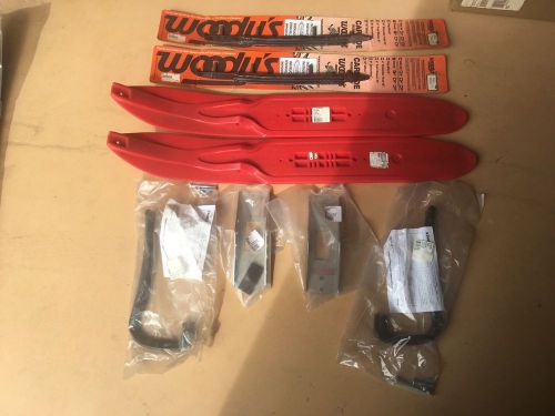 Kimpex snowmobile skis,woodys carbides,kimpex mounting kit