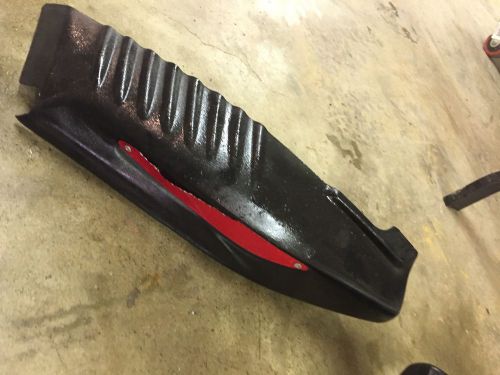 Ski doo skidoo mach z 800 ck3 left and right rear tunnel bumper cover