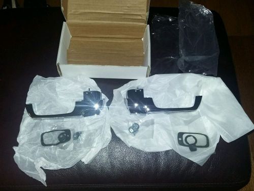 67-72 chevy gm truck outside exterior chrome push button door handles nib