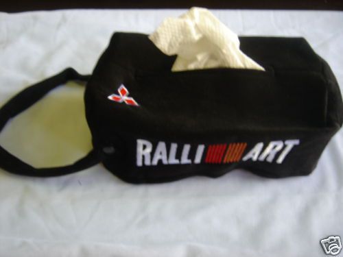 Mitsubishi ralliart tissue box cover holder case