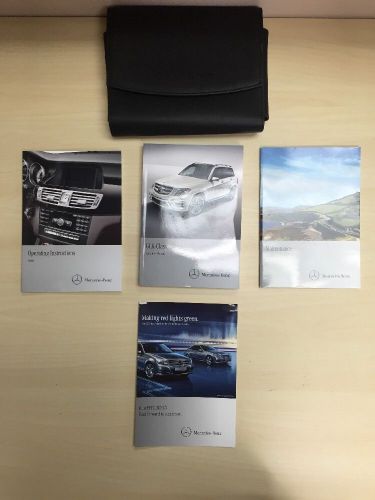 2013 mercedes benz glk class owners manual  books with case