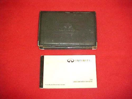 2001 original infiniti i30 i 30 owners manual service guide book + case pouch 01