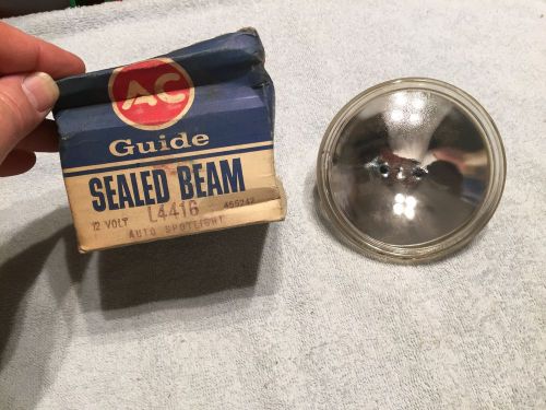 Nos new in box ac guide sealed beam auto spotlight 12 volt l4416 455242 gm