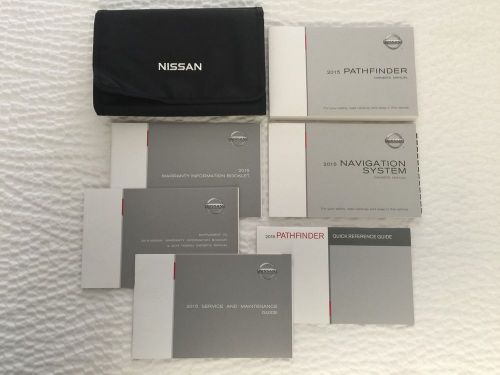 2015 nissan pathfinder owners manual service warranty navigation free shipping