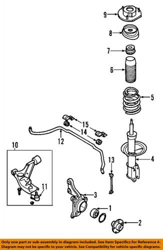 Gm oem-front wheel bearing 95983139