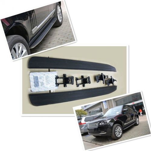 Fit land rover range rover 2013-2016 aluminium fixed running board side step bar