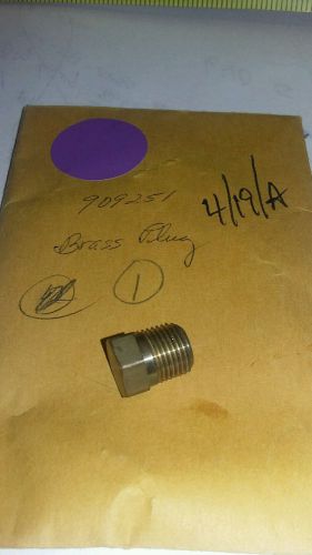 Nos omc marine/sterndrive motor cooler brass plug 0909251 909251