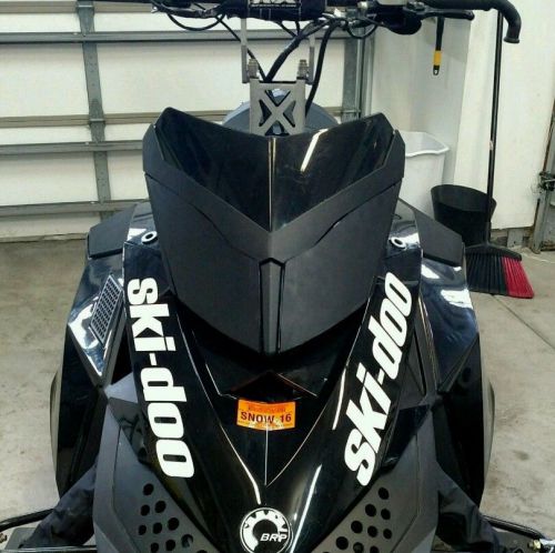 Ski-doo xp black headlight covers set #1