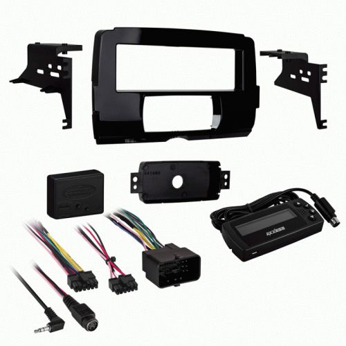 Metra 99-9700 14-up harley davidson vehicle single iso din dash installation kit