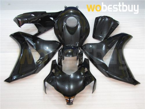 Black injection bodywork fairing fit for honda 2008-2011 cbr 1000 rr abs rf3