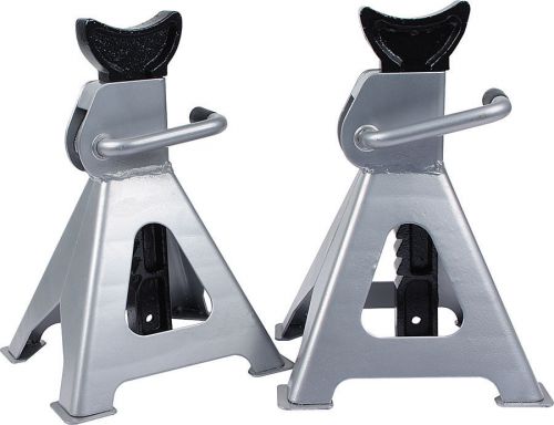 Jack stands set of 2 light steel wide base powder coated drag dirt joes quickcar